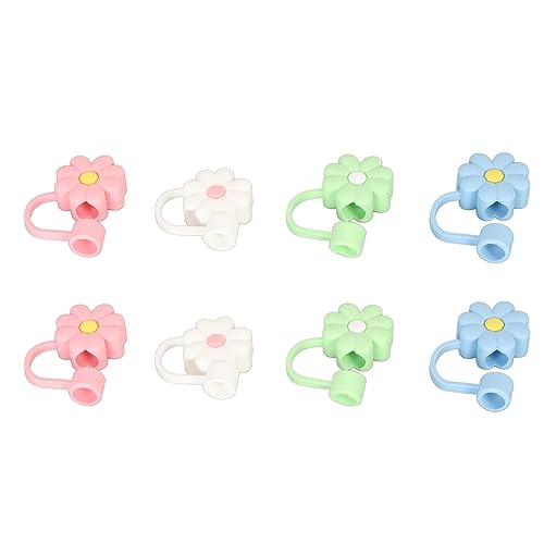 8pcs Strohabdeckungen abdecken staubdichtste dekorative tragbare, geruchlose wiederverwendbare Silikon für Partyeinkäufe 8pcs Strohabdeckungen abdecken staubdichtste dekorative tragbare, geruchlose wiederverwendbare Silikon für Partyeinkäufe von petjoyful