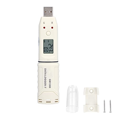 Digital Temperatur Recorder USB Smart LED -Umgebung Temperatur Logger hoher Genauigkeit für Innenräume für Innenräume Temperaturüberwachung tragbar Digital Temperatur Recorder USB Smart LED -Umgebung Temperatur Logger hoher Genauigkeit für Innenräume für Innenräume Temperaturüberwachung tragbar von petjoyful