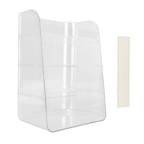 Großkapazität Kosmetische Organizer Stall Arbeitsplatte für Schlafzimmer Badezimmer Büro Küche Wäscherei (Transparent) von petjoyful