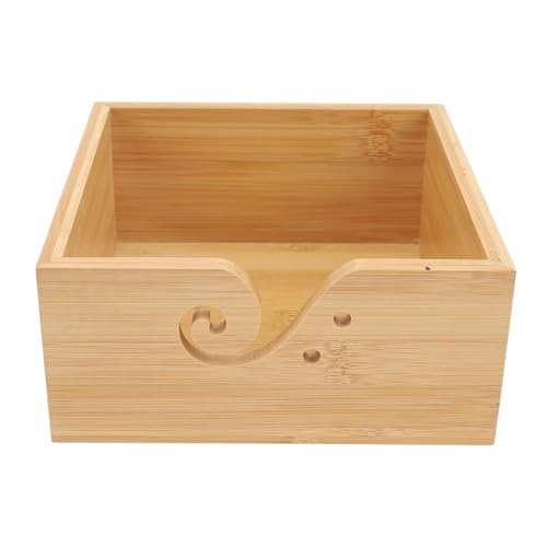 Häkelschalenhalter quadratische Form Bambus Häkeln Garn Storage Bowl Strick -Home Studio Apartment Hervorragende Vintage Modedesign Häkelschalenhalter quadratische Form Bambus Häkeln Garn Storage Bowl Strick -Home Studio Apartment Hervorragende Vintage Modedesign von petjoyful