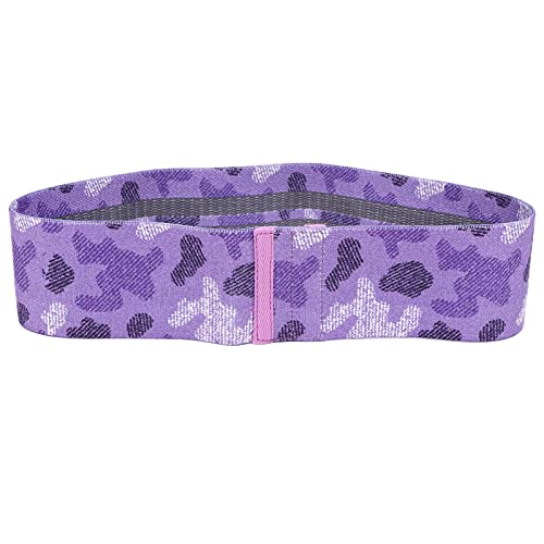 petjoyful Fitness -Gummiband -Band Multifunktional Hip Lift -Bänder Übungsband für Bein Beauty Yoga und Krafttraining (Camouflage Purple M (76 cm)) von petjoyful