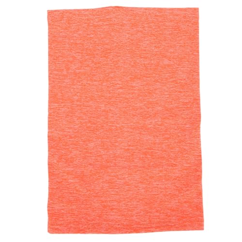 petjoyful Warmer Samt -Gesichtsbedeckungsschal mit bauter Filtertasche für den Winter (Orange) von petjoyful
