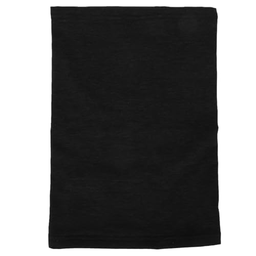 petjoyful Warmer Samt -Gesichtsbedeckungsschal mit bauter Filtertasche für den Winter (Schwarz) von petjoyful