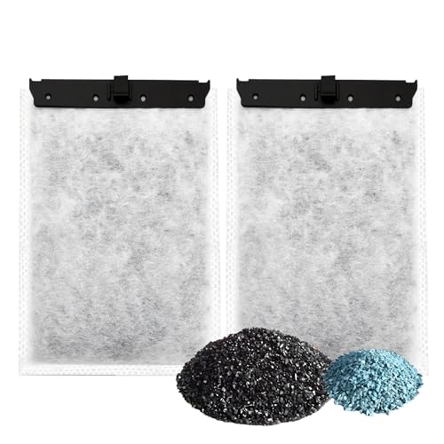 Aquarium 2 Pack Medium Filterkartuschen mit Zeolith Kompatibel mit Whisper Filters 10i, IQ10, PF10 Power Filters Aquarium 2 Pack Medium Filterkartuschen mit Zeolith Kompatibel mit Whisper Filters 10i, IQ10, PF10 Power Filters von pewyoke