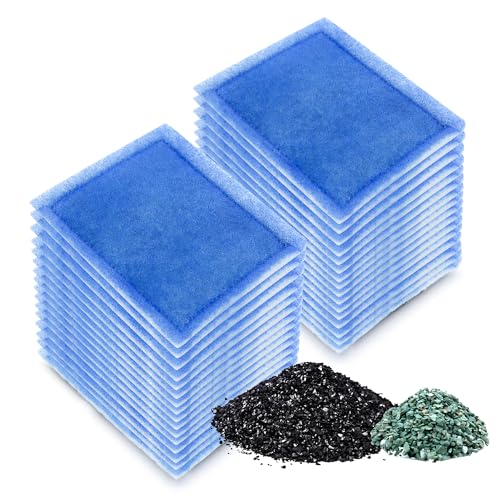 Aquarium 32 Pack Rite-Size C Filterkartuschen mit Zeolith, kompatibel mit Penguin PRO Power Filters 275/375, Power Filters 200/350 Aquarium 32 Pack Rite-Size C Filterkartuschen mit Zeolith, kompatibel mit Penguin PRO Power Filters 275/375, Power Filters 200/350 von pewyoke