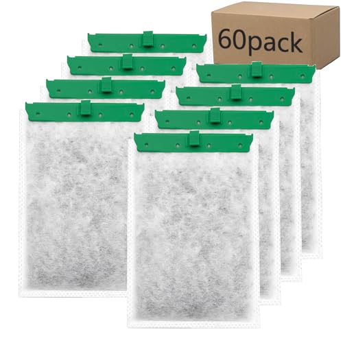 Aquarium-Filterkartuschen, 60 Stück, mittelgroß, kompatibel mit Whisper Filters 10i IQ10 PF10 Power Filters Aquarium-Filterkartuschen, 60 Stück, mittelgroß, kompatibel mit Whisper Filters 10i IQ10 PF10 Power Filters von pewyoke