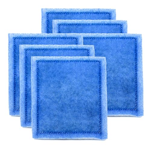 pewyoke Aquarium-Filterkartuschen in Rite-Größe C, kompatibel mit Pro Power Filters 275/375, Power Filters 200/350 (6er-Pack) von pewyoke