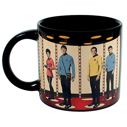 Star Trek Transporter Kaffeetasse ca. 350 ml I Thermoeffekt Kaffee - Tee-Becher für Trekkies & Nerds I Geschenk für Star Trek Fans von The Unemployed Philosophers Guild