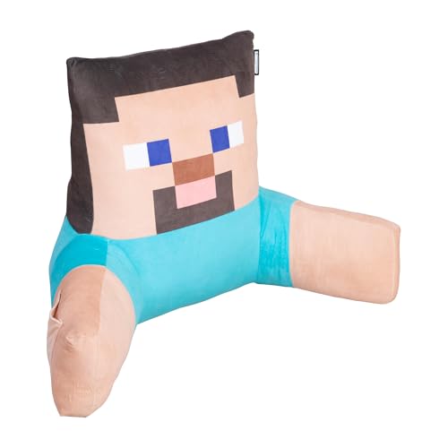 phoenix group AG Minecraft - Lesekissen inkl Füllung, samtig weich, mit Armstütze, Steve von Phoenix