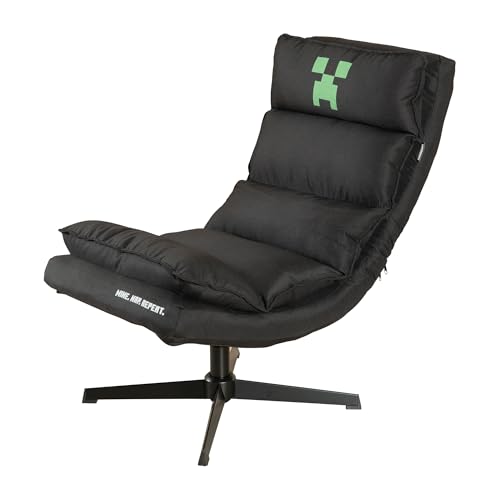 phoenix group AG original Minecraft Gamingsessel, gepolstert, verstellbare Rückenlehne, drehbar, 59x83x59 von phoenix group AG