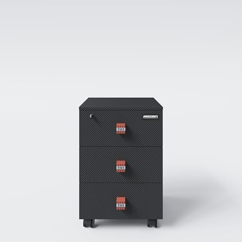 phoenix group AG original Minecraft Rollcontainer mit 3 Schubladen, abschließbar von phoenix group AG
