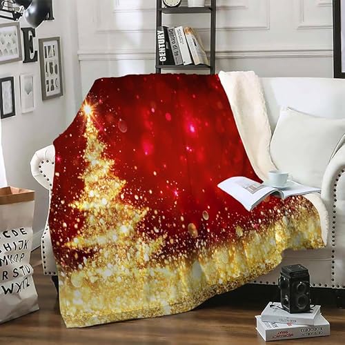 Flanell Decke Rote Weihnachten Kuscheldecke 180x220 Wolldecke Sofaüberwurf Tagesdecke Flauschige Kuscheldecke 180x220 cm Decke Sofa warm Wohndecke Weich Flauschige Decke 180x220 cm von phonxia