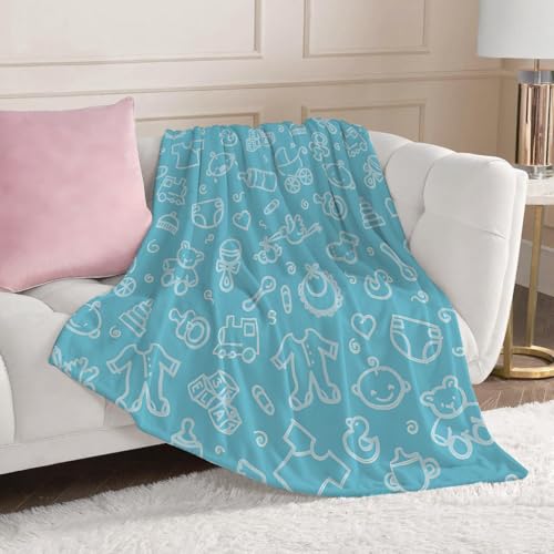 Großer Panda Kuscheldecke Dschungel Wohndecke Fleecedecke Couchdecke Warm Weich, Sofadecke XL, Kuscheldecken 150x200cm, Sofa überwurfdecke Tierdrucke F2 von phonxia
