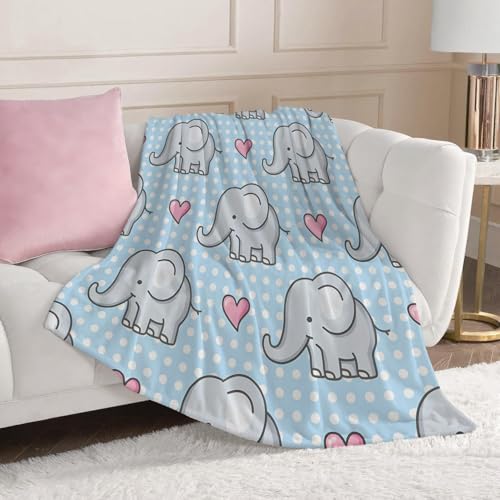 Kaninchen Kuscheldecke Flauschig Grau Fleecedecke Wohndecke überwurf Sofadecke warm weich Mikrofaser für Bett Sofa TV-Decke 180x220 cm 3D-Tiere F3 von phonxia