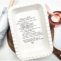 Backform Mit Rezept, Personalisiert, Pfanne Logo, Muttertagsgeschenk Für Sie, Trauergeschenk, Geschenk Ihn Backform Mit Rezept, Personalisiert, Pfanne Logo, Muttertagsgeschenk Für Sie, Trauergeschenk, Geschenk Ihn von phpottery