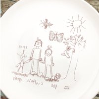 Erbstück Geschenk, Jubiläum Andenken, Gedenkgeschenk Ideen, Familien Geschenkidee, Einzigartiges Familiengeschenk, Stammbaum Platte von phpottery