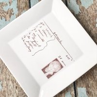 Hochzeitsgeschenk Teller, Personalisiertes Fotogeschenk, Rezeptteller, Teller Mit Bildern, Benutzerdefinierter Bild Hochzeitsgeschenk von phpottery