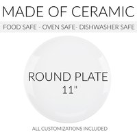 Keramik Runde Platte von phpottery