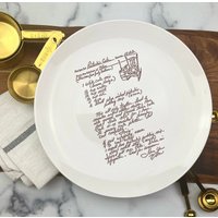 Keramikplatte Mit Individuellem Rezept, Logo Oder Foto von phpottery