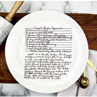 Personalisierte Backform Mit Handgeschriebenem Rezept - Muttertagsgeschenk, Erbstück-Andenken Personalisierte Backform Mit Handgeschriebenem Rezept - Muttertagsgeschenk, Erbstück-Andenken von phpottery