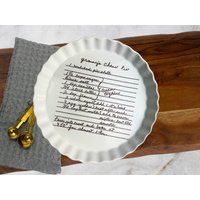 Personalisierte Kuchenform Mit Ihrem Lieben Handgeschriebenes Rezept Übertragen Personalisierte Kuchenform Mit Ihrem Lieben Handgeschriebenes Rezept Übertragen von phpottery