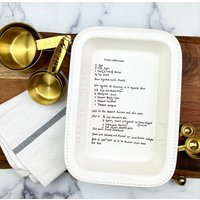 Personalisiertes Geschenk Für Ihn, Backform Mit Ihrem Logo, Handschrift Oder Foto von phpottery