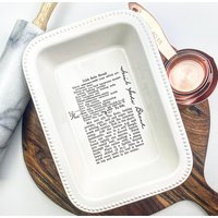 Personalisiertes Muttertagsgeschenk, Gravierte Pfanne Mit Der Echten Handschrift Ihrer Lieben, Einzigartiges Geschenk, Ofenfeste Backformen Personalisiertes Muttertagsgeschenk, Gravierte Pfanne Mit Der Echten Handschrift Ihrer Lieben, Einzigartiges Geschenk, Ofenfeste Backformen von phpottery