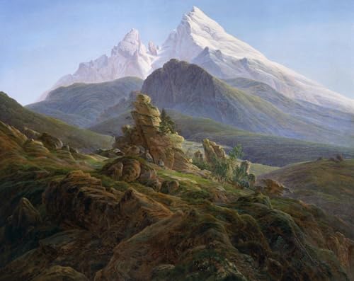 Wandkunst, Poster, Watzmann – Caspar David Friedrich, 50 x 70 cm, ungerahmt Wandkunst, Poster, Watzmann – Caspar David Friedrich, 50 x 70 cm, ungerahmt von phtnmaihw
