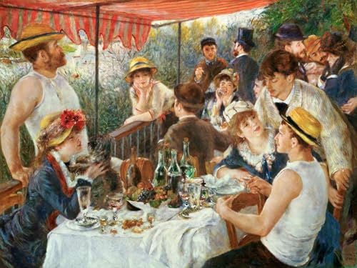 phtnmaihw Pierre-Auguste Renoir Poster, Motiv: Mittagessen der Bootsparty, 50 x 70 cm, ungerahmt phtnmaihw Pierre-Auguste Renoir Poster, Motiv: Mittagessen der Bootsparty, 50 x 70 cm, ungerahmt von phtnmaihw