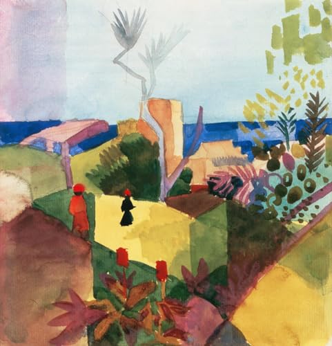 phtnmaihw Wandkunst, Poster, Landschaft am Meer – August Mack 50 x 70 cm, ungerahmt phtnmaihw Wandkunst, Poster, Landschaft am Meer – August Mack 50 x 70 cm, ungerahmt von phtnmaihw