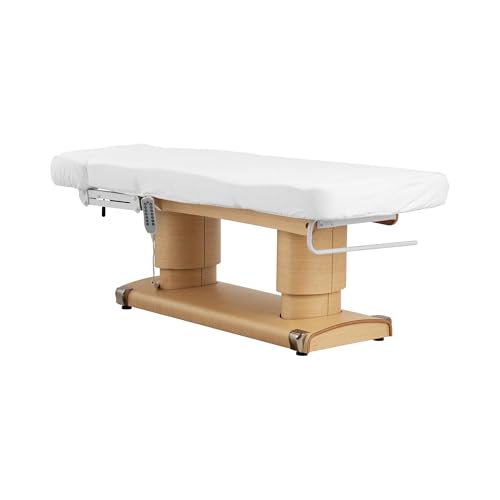 Physa Elektrische Wellnessliege 4 Motoren 160 W 200 x 80 x 63-81 cm 200 kg weiß Kosmetikliege Behandlungsliege Kosmetikstuhl Therapieliege Tattooliege von physa wellness & lifestyle