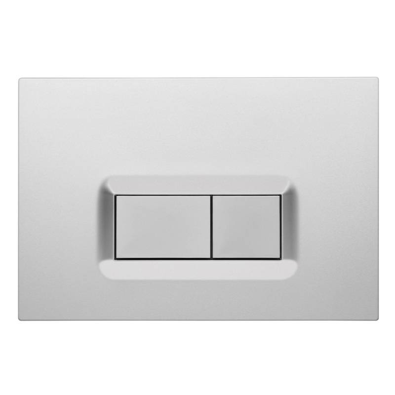 Pianura Betätigungsplatte Duo R EASYPro Chrom Matt von pianura