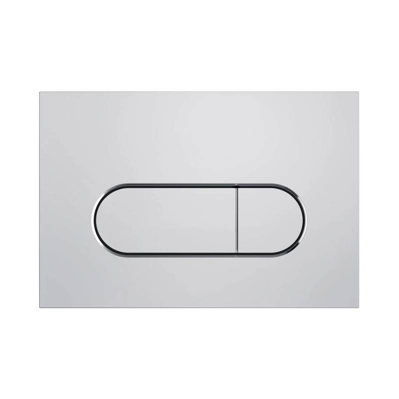 Pianura Betätigungsplatte Duo R EASYPro Chrom von pianura