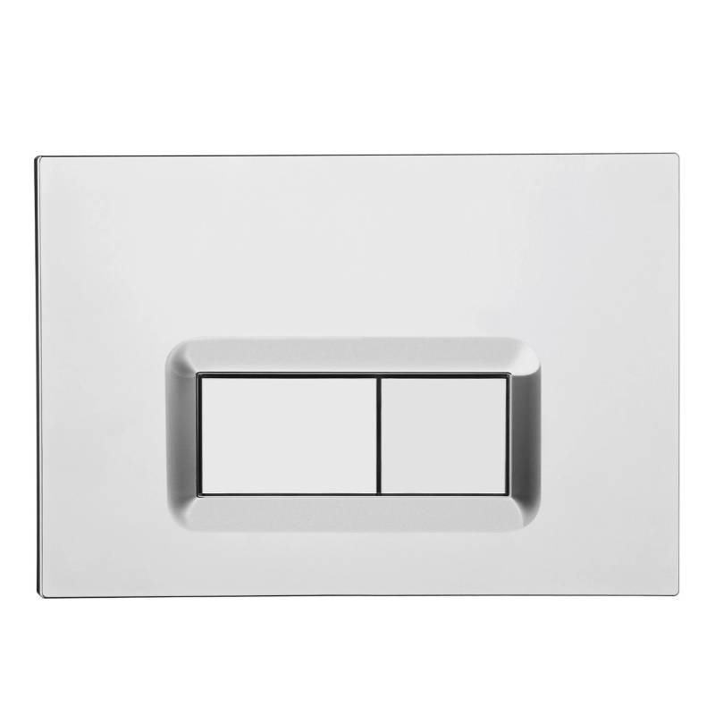 Pianura Betätigungsplatte Duo R EASYPro Chrom von pianura