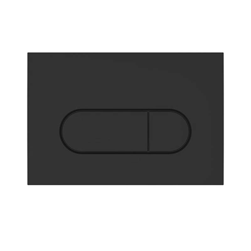 Pianura Betätigungsplatte Duo R EASYPro Schwarz Matt von pianura