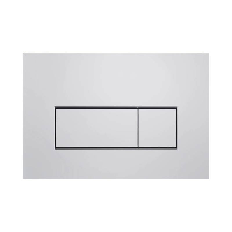 Pianura Betätigungsplatte Duo S EASYPro Chrom von pianura