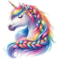 Aquarell Regenbogen-Einhorn Sticker - Bunter Einhorn-Traum Als Wandtattoo & Autoaufkleber Aquarell Regenbogen-Einhorn Sticker - Bunter Einhorn-Traum Als Wandtattoo & Autoaufkleber von piedpipersticker