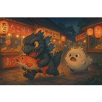 Lustiger Sticker Cartoon Monster Und Vogel Niedlich Japan Anime Stil Autoaufkleber Wandtattoo Geschenk Für Fans von piedpipersticker