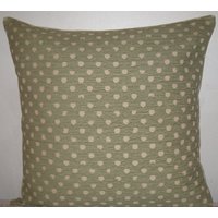 Frottee Conemporary Dekorative Kissen 24 "x 24" Gougeous Throw Pillow Nil Grün Und Elfenbein Farbe Mit High-End Gewebten Leinen Frottee Conemporary Dekorative Kissen 24 "x 24" Gougeous Throw Pillow Nil Grün Und Elfenbein Farbe Mit High-End Gewebten Leinen von pillowusa