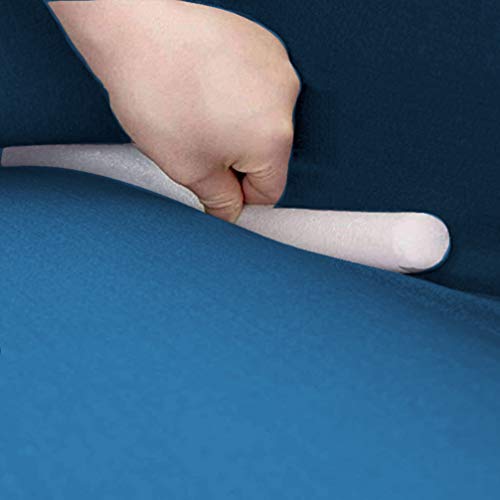 Hochdichter, rutschfester, dehnbarer Sofaschutz, Schaumstoffstreifen für Sofas, Liegestuhl, große Lückenlänge 27 cm (Durchmesser-2,5 cm, 10 Stück) von ping bu