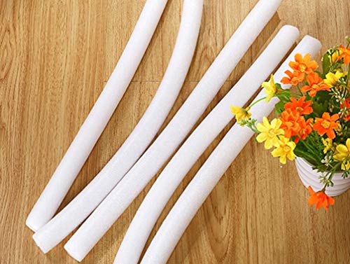 Schaumstoffstreifen für Liegestuhl, mit großer Lücke, rutschfest, für Stretch-Couch-Bezüge, Länge 27 cm, faltbar (20 Stück, Durchmesser 3 cm) von ping bu