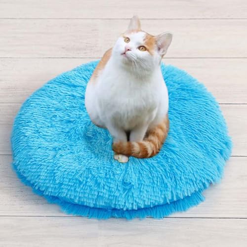 ping bu Set mit 2/3 Plüsch-Katzenbetten, beruhigende Donut-Katzenbettmatte, waschbar, weiche, wärmende, runde Matratze, Haustierbox-Betten für den Innenbereich, schlafende Katzen, Kätzchen (E,3 Stück ping bu Set mit 2/3 Plüsch-Katzenbetten, beruhigende Donut-Katzenbettmatte, waschbar, weiche, wärmende, runde Matratze, Haustierbox-Betten für den Innenbereich, schlafende Katzen, Kätzchen (E,3 Stück von ping bu