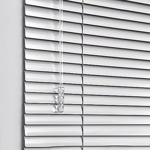 Alu Jalousie,Tür Fenster Rollo Jalousette Aluminium Lamellen Fenster-Horizontaljalousien,Wand-und Deckenmontage,für Zuhause/Schlafzimmer/Küche/Büro (120x160cm(WxH)) von pingping1991