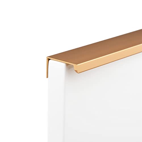 Verdeckter Möbelgriffe,Schublade Türgriff unsichtbaren Zuggriff aus Aluminium Griffe Möbel Griff Kleiderschrank Griff Schrank Küchentür,1stk(Color:Gold,Size:1200mm) von pingping1991