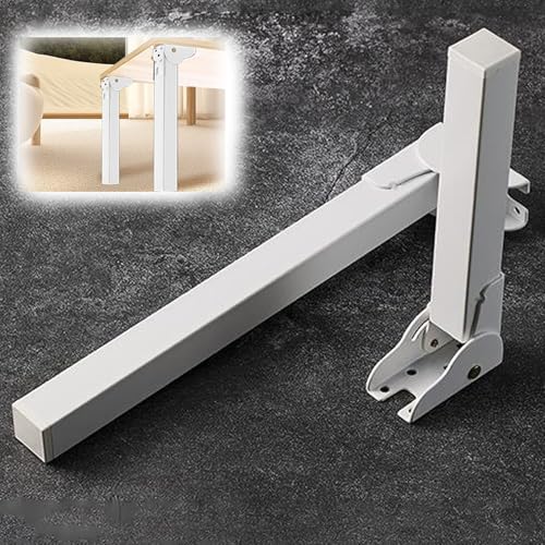 pingping1991 2Pcs Klapptischbein,Tischbeine Klappbar Kurz Eckig Laptop Table Leg Faltbare Tischbeine Möbelbeine für Klapptisch, TV-Schrank, DIY-Möbel von pingping1991