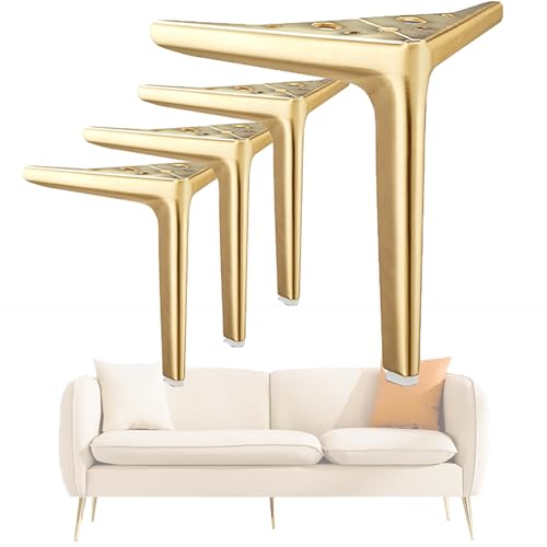 pingping1991 4 Stück Schwarz Möbelfüße,dreieckige Füße Gold Schrankfüsse Tischbeine Sofafuße Regalfüße,Belastbar Bis 600 KG, für Sofa Tisch Bett Kleiderschrank Kommode Ottomane pingping1991 4 Stück Schwarz Möbelfüße,dreieckige Füße Gold Schrankfüsse Tischbeine Sofafuße Regalfüße,Belastbar Bis 600 KG, für Sofa Tisch Bett Kleiderschrank Kommode Ottomane von pingping1991