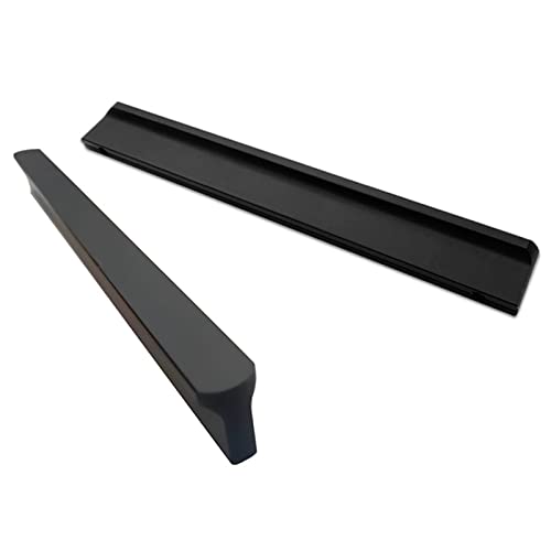 pingping1991 Küchengriffe 2 stk Schubladengriff Schrankgriffe Bogengriffe Relinggriffe Eisenware Türgriff für Schränke Küchenschrank Möbelgriffe Kleiderschrank Zieht Griffe(Color:Black,Size:1200mm) von pingping1991