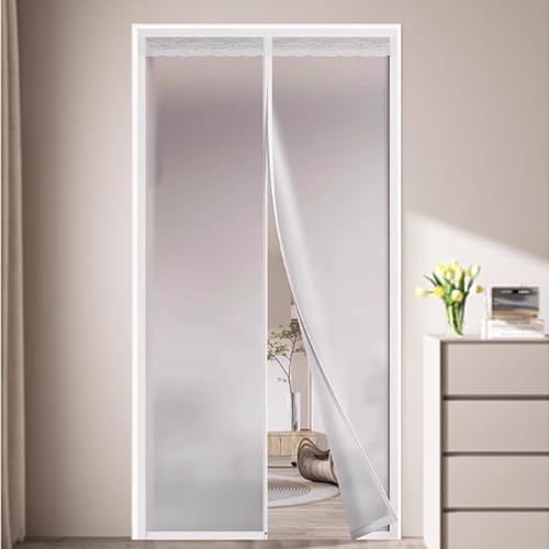 pingping1991 Thermovorhang Wärmeschutzvorhang,Winter Kalteschutz Isolier Türvorhang Thermo Türvorhang Winddicht Kälteschutzge für Eingangstür Haustür Balkontür von pingping1991