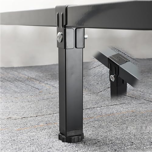 pingping1991 Verstellbare Möbelfüße,1 Stück Schwarz Stützfüße Möbelbeine Metall Sofabeine Bettgestell Stützfuss für Bett Schrankfüße,für Möbel Sofa Tisch Schrank pingping1991 Verstellbare Möbelfüße,1 Stück Schwarz Stützfüße Möbelbeine Metall Sofabeine Bettgestell Stützfuss für Bett Schrankfüße,für Möbel Sofa Tisch Schrank von pingping1991