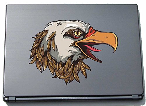 Laptopaufkleber Laptopskin Misc4-Eagle4 - majestätischer Adler - 150 x 202 mm Aufkleber von INDIGOS UG